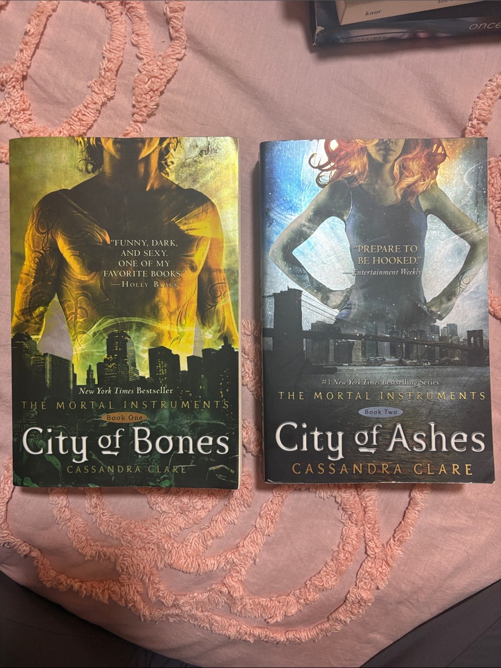 City of Bones & City of Ashes Paperback Book Set - The Mortal Instruments series